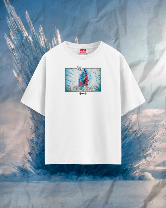 Otaku Mode x Superman – Take Me Home Tee (White)