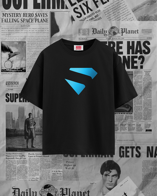 Otaku Mode x Superman – Ascension Tee (Black)