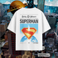 Otaku Mode x Superman – A Symbol of Hope Tee (White)